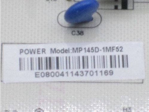 Hitachi LE49S508 Power Supply Board MP145D-1MF52